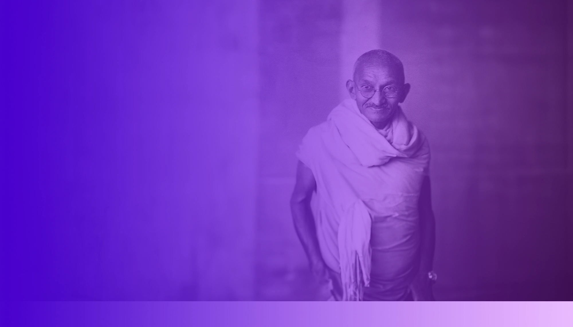 Gandhi, the rebel